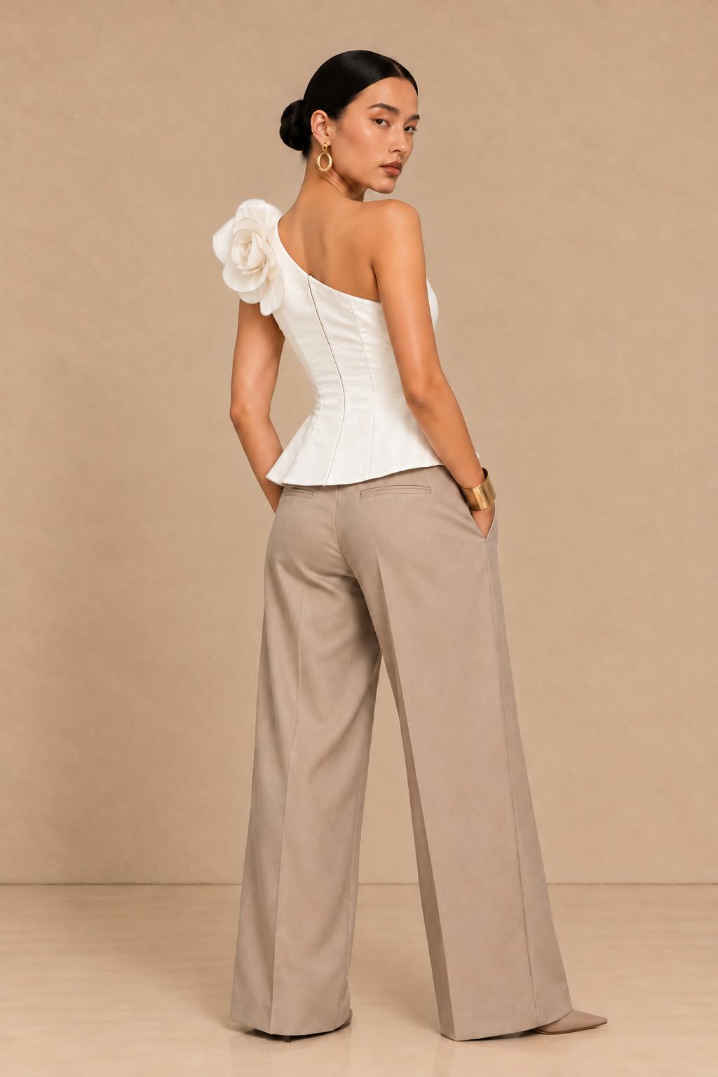 Amelia Rosette Top