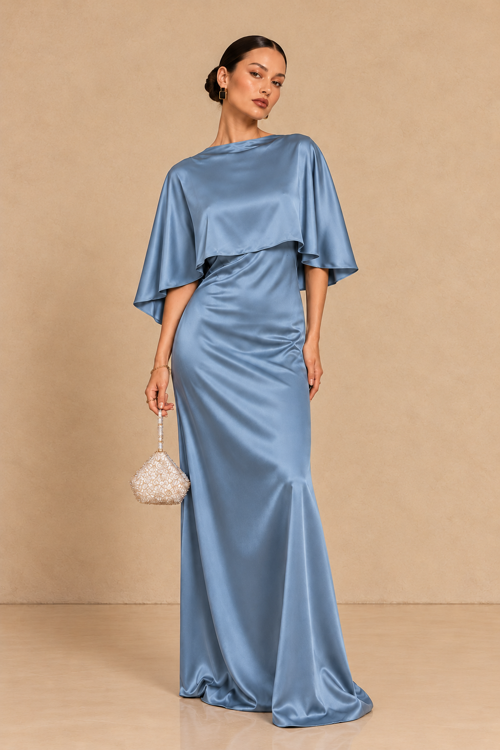 Serena Satin Maxi Dress